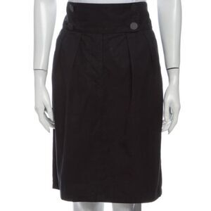 Stella McCartney Black Knee-Length Skirt